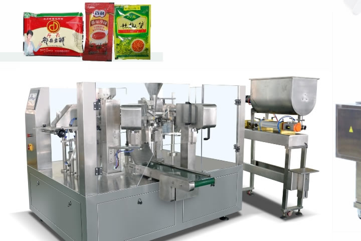 bagged sauce packaging machine